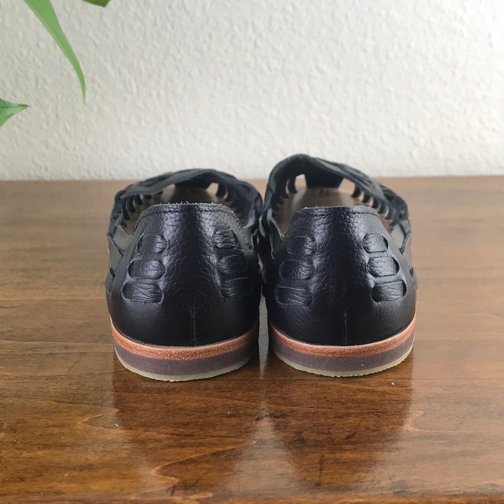NWT Nisolo Black Women’s Huarache Sandals - Picture 4 of 7